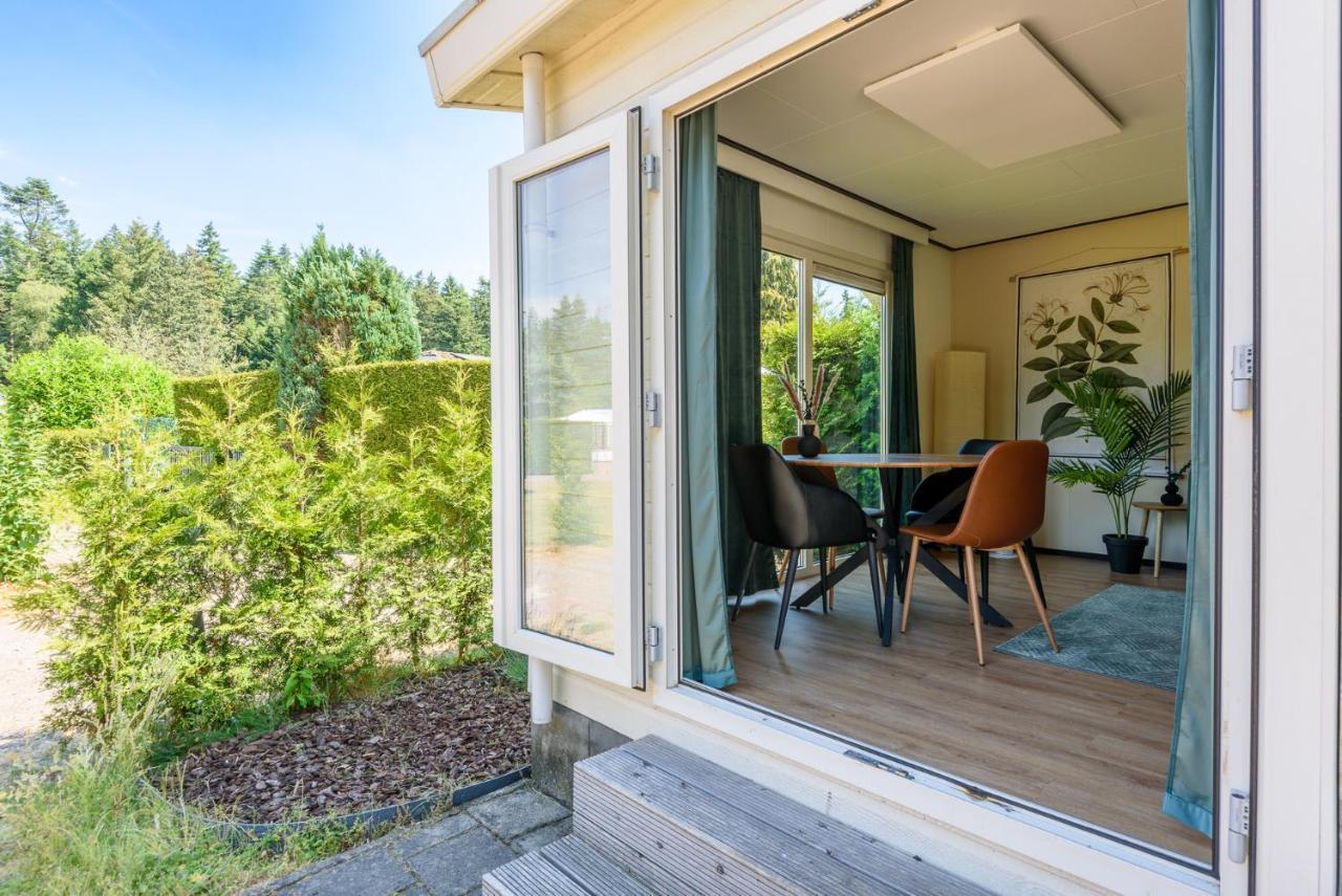 Gezellig Chalet Aan De Veluwse Bosrand Putten Dış mekan fotoğraf