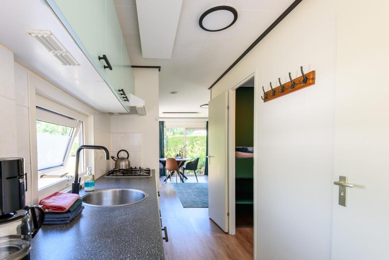 Gezellig Chalet Aan De Veluwse Bosrand Putten Dış mekan fotoğraf
